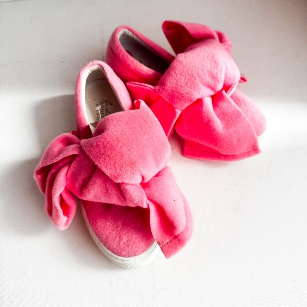 Joshua Sanders Pink Bow Detail Sneakers 5